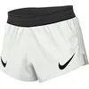 Image de Nike Aeroswift Dri-Fit ADV Short de Course avec Doublure pour Homme, 5 cm, Blanc/Noir, Taille S