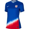 Image de Nike Women's Shirt USA W NK DF Stad JSY SS Aw, Old Royal/White/White, FJ4327-417, XL