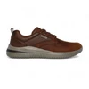 Image de Skechers pour homme. 210661 Chaussures en cuir Delson 3.0 Glavine marron (44), Plat, Lacets, Casuel