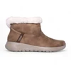 Image de Skechers pour femme. 144800 Escarpins On the Go Joy Cozy Dream bottines en cuir marron (36), Plat, Aucun, Casuel