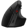 Image de HP 925 - Souris verticale - 6 boutons - sans fil - Bluetooth 5.3, 2.4 GHz - récepteur sans fil USB - noir - emballage durable en occasion ou reconditionné