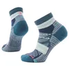 Image de Smartwool Chaussettes de randonnée légères en laine mérinos Margarita pour femme, Vert glace, Medium
