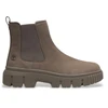 Image de Timberland pour femme. TB0A2FK2EM51 Greyfield Mid bottes chelsea en cuir taupe (38 W), Plat, Aucun, Casuel, Durable