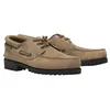 Image de Timberland Mocassin Authentic 3 Eye Lug 0A2pdq Chaussure de Bateau Homme Cuir Beige, beige, 44 EU