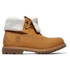 Image de Timberland pour femme. TB18329R2311 Authentiques bottes en cuir marron imperméable (36 W), Plat, 1 à 3 cm, Casuel, Jaune