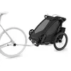 Image de Thule Chariot Sport 2 Remorque Vélo Multisport Black, Single