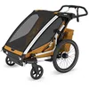 Image de Thule Chariot Sport 2 Remorque Vélo Multisport Natural Gold, Double