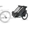 Image de Thule Chariot Cross 2 Remorque Vélo Multisport Dark Slate, Single