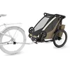 Image de Thule Chariot Cross 2 Remorque Vélo Multisport Faded Khaki, Single