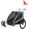 Image de Thule Coaster XT Remorque pour Vélo Soft Blue, One-Size