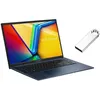 Image de ASUS Vivobook Ordinateur portable 17" FHD | Intel Core i3-1215U (Beat AMD Ryzen 5 7520U) | Carte graphique Intel UHD | Appareil photo | 16 Go de RAM | SSD 512 Go | Windows 11 Home | Ensemble avec clé