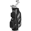 Image de Kit'série de golf 9 clubs + sac droitier graphite femme, Solaire