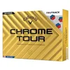 Image de Callaway Golf Chrome Tour Premium Balle de Golf 2024, Bleu/Rouge