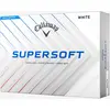 Image de Balles de golf x12, Callaway Supersoft blanc