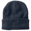 Image de Carhartt Bonnet Tonal Patch Homme, bleu marine, Taille unique