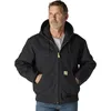 Image de Carhartt J140 Jac Active Jac Veste isolante en flanelle doublée de flanelle pour homme Coupe ample, noir, Taille M