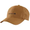 Image de Carhartt Casquette graphique brodée en toile pour femme, Marron, Taille unique