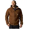 Image de Carhartt Veste de travail pour homme Full Swing Loose Fit Washed Duck Insulated Active - La liberté de mouvement rencontre la chaleur robuste, Red Duck, M