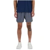 Image de New Balance pour homme. MS41283 Short RC 7 gris (L), Casuel, Sport, Multisport, Polyester