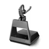 Image de Plantronics Voyager 5200 Office Casque Bluetooth mono avec technologie WindSmart Micros adaptatifs IPX4 Bouton de commande vocale NFC Station de charge avec USB-C Noir