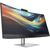 Image de HP 740pm - Series 7 Pro - Moniteur LED - Courbé - 101,6 cm (40") - 5120 x 2160 WUHD @ 60 Hz - IPS - 300 CD/m² - 1000:1-5 ms - 2 Thunderbolt 3, HDMI, DisplayPort - Haut-parleurs - Noir, Argent