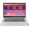 Image de Lenovo IdeaPad Slim 3 Chromebook 14M868 - Ordinateur Portable 14'' FHD (MediaTek Kompanio 520, RAM 8Go, SSD 128Go, Arm Mali-G52 2EE MC2 GPU, Chrome OS) Clavier AZERTY Français - Gris