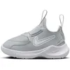 Image de Nike Garçon Unisex Kinder Flex Runner 3 (TD) Young Athletes Shoe, Wolf Grey/White, 21 EU