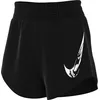Image de NIKE One Swh HB DF Mr Br SRT Shorts pour Femme Black/White XL