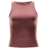 Image de Nike Zenvy Rib Débardeur Dri-FIT pour femme, rose canyon/blanc, Canyon Rose/Blanc - 634, Taille L