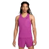 Image de Nike M NK Dfadv Aroswft Singlet T-Shirt, Fuchsia/Noir, s Hommes