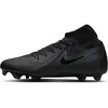 Image de Nike Homme Phantom Luna II Academy FG/MG Soccer Shoe, Black/Black-Deep Jungle, 45 EU