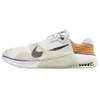 Image de Nike Metcon 9 AMP Chaussures d'entraînement pour femme (DZ2539-100, blanc/os clair/calcaire/bleu marine minuit), Blanc/os clair/calcaire/bleu marine minuit, 40.5 EU