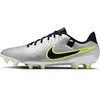 Image de Nike Homme Legend 10 Academy FG/MG Sneaker, Metallic Silver/Black/Volt, 44.5 EU