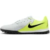 Image de Nike Phantom Gx 2 Academy TF Chaussures de Football Basses pour Homme, Noir métallisé argenté, 38.5 EU
