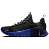 Image de Nike Free Metcon 6 AMP Chaussures d'entraînement pour Femmes (HQ1853-001, Noir/Nuit Profonde/Vide Bleu/Lune de Cuivre) Taille 42