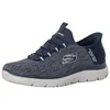 Image de Skechers Homme Summits Key Pace Slip-In ENTRAINEUSE, Navy Mesh, 42 EU