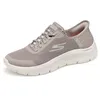 Image de Skechers Femme GO Walk Flex Grand Entry Baskets, Taupe Textile/Trim, 40 EU
