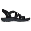 Image de Skechers pour femme. 163460 Reggae Slim Sandals noir (37), Plat, Aucun, Casuel