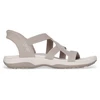 Image de Skechers pour femme. 163460 Sandales Reggae Slim taupe (36), Plat, Aucun, Casuel