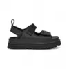 Image de UGG pour femme. 1152685 Sandales Golden Glow noires (37), Plat, 3 à 5 cm, Velcro, Casuel