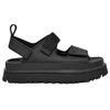 Image de UGG pour femme. 1152685 Sandales Golden Glow noires (38), Plat, 3 à 5 cm, Velcro, Casuel