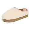 Image de UGG Femme W Tasman Maxi Curly Slippers, Natural, 36 EU