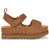 Image de UGG pour femme. 1167356 Sandales en cuir marron Goldenstar Hi (41), 3 à 5 cm, Velcro, Casuel