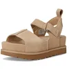 Image de UGG Sandales en Cuir Beige Goldenstar Hi