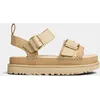 Image de Ugg - Sandales Goldenstar Villa nubuck beige 40