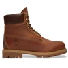 Image de Timberland pour homme. TB1270942141 Premium 6 Inch Leather Ankle Boots Brown (45 W), Cuir, Marron, Plat, Lacets, Casuel, De plein air