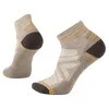 Image de Smartwool Chaussettes de randonnée légères pour homme, Fossile/châtaignier, Large