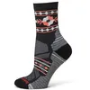 Image de Smartwool Hike Light Cushion Retro Floral Chaussettes pour femme Charcoal S