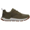 Image de Timberland pour homme. TB0A6DTEEQ61 Voyager Park chaussures basses à lacets en cuir vert (44), Plat, Casuel