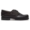 Image de Timberland pour homme. TB0A6DXWEL21 Chaussures de bateau Authentic noir (44), Cuir, Plat, Lacets, Casuel